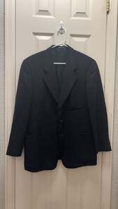 Vintage Mani made in Italy black blazer by Giorgio Armani